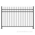 Kutej żelaza włóczni Top Metal Garden Fence stal